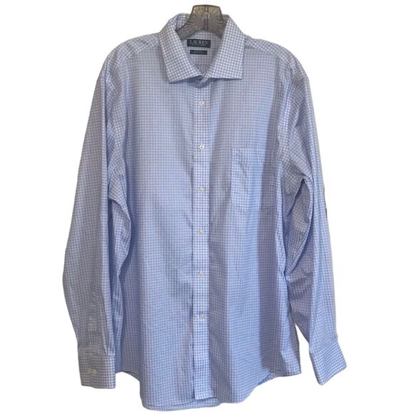 Lauren Ralph Lauren Regular Fit Stretch Fabric Long Sleeve Casual Shirt - Picture 1 of 8